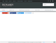Tablet Screenshot of dunamisacquisitions.com